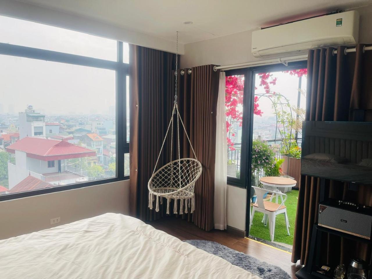 Appartement N&d Happy House- - Phong Tieu Chuan Khach San, Bep Nau Va Nha Ve Sinh Trong Khuon Vien Hanoï